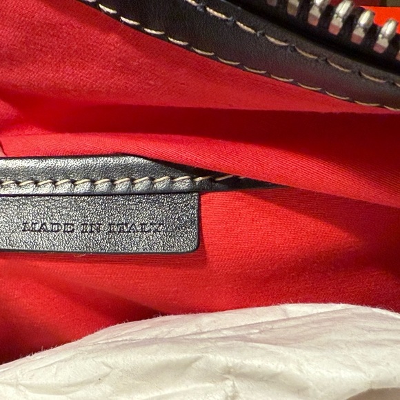 100% Authentic BURBERRY Large Vintage Check & Leather Barrel Bag - Free Shipping - Picture 8 of 16